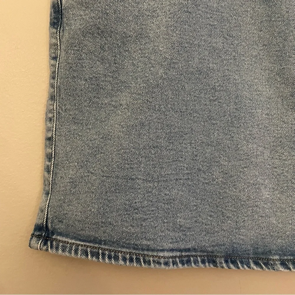 Reitmans Light Blue Denim Mini Skirt Elastic Waist – Size 18/20 Like New - Picture 7 of 16